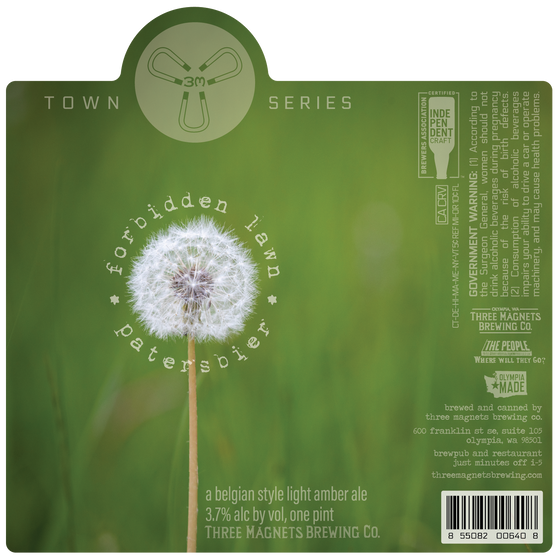 Forbidden Lawn - Patersbier/Tiny Amber Ale