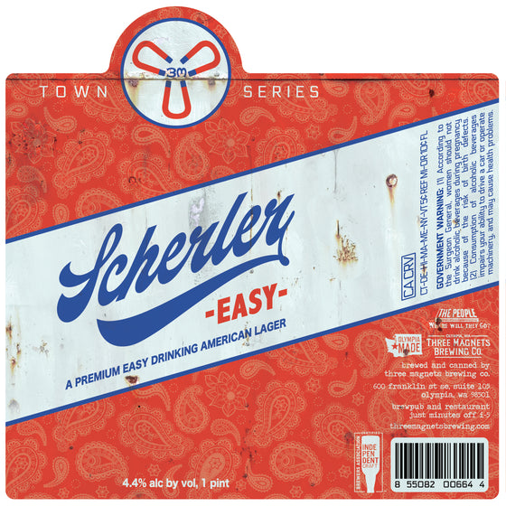 Scherler Easy - a shitty premium lager